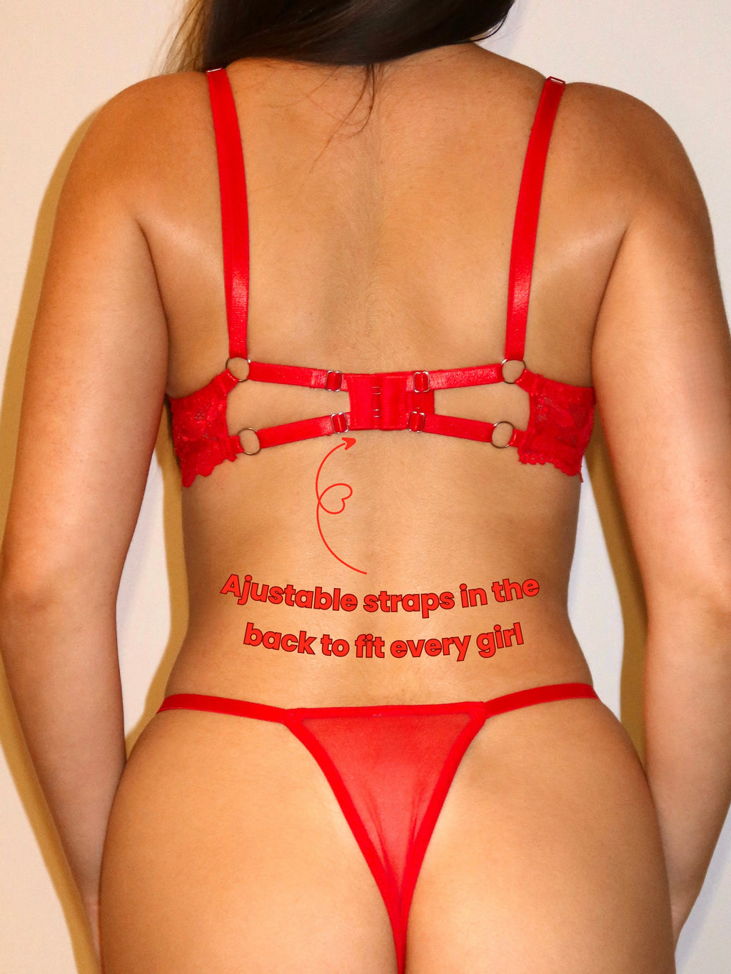 Siren Red Bra